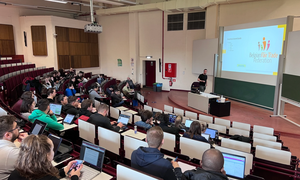 Elecosy presentatie op de UMons Marketing cursus (26/04/2023)