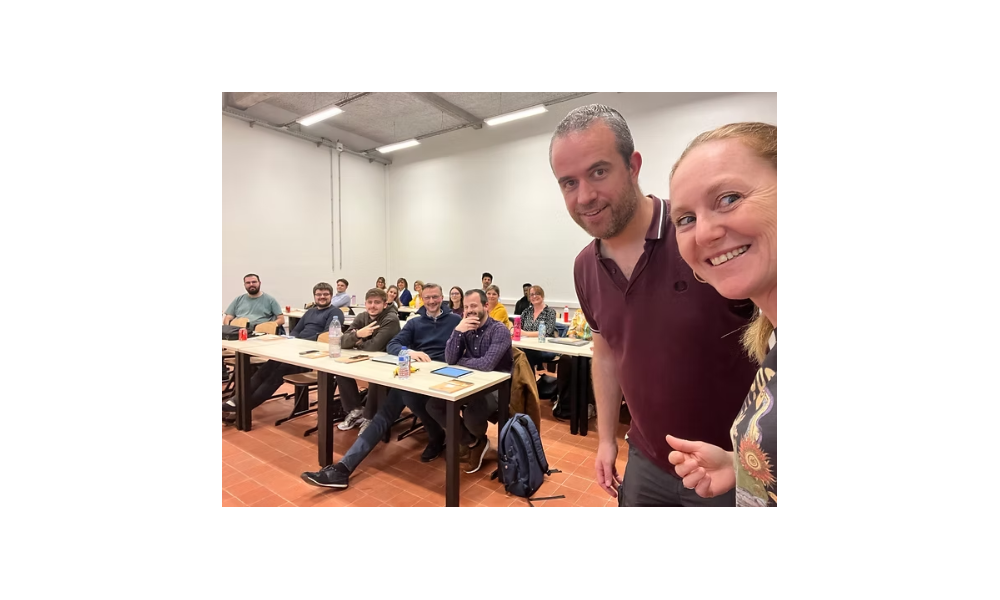 Oral presentation at the Sustainable Development and Corporate Responsibility courses in staggered hours on the UCharleroi campus (25/09/2024)