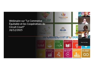 Het webinar met als thema "Eerlijke Handel en korteketencoöperaties" is online!