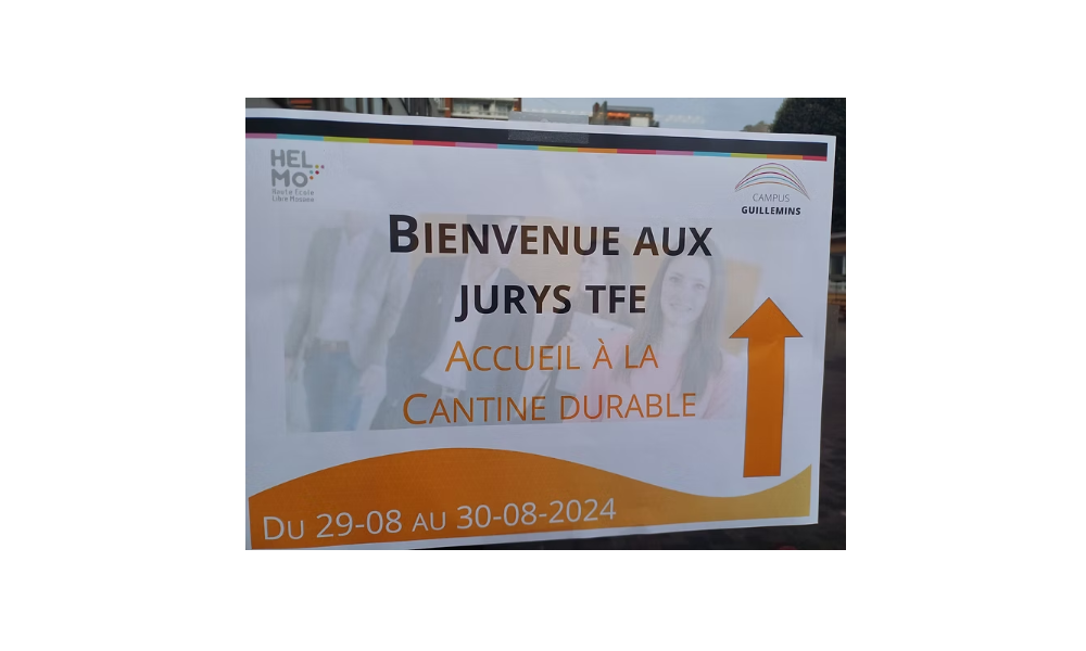 Afstudeerwerken presentaties bij de Helmo Guillemins (29/08/24)