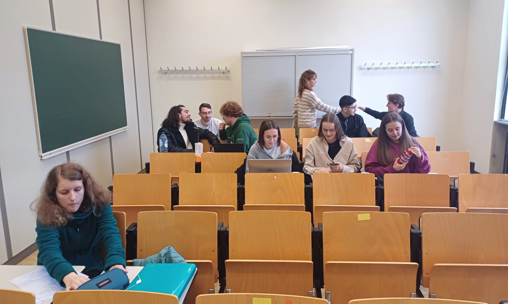 Présentation, échanges et dégustation avec les élèves en Ressources Humaines de l'UMons (16/11/23)