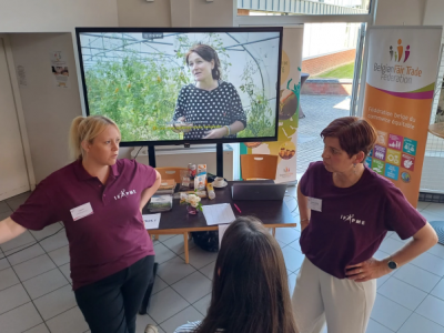 Awareness stands at the IFAPME centres in Villers le Bouillet and Dinant (26/06/2024)