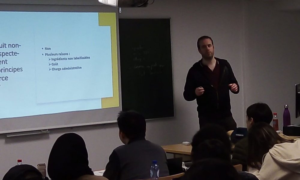 Présentation et échange à la Haute-École EPFC (ULB/BECI)
