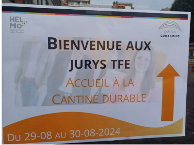 Afstudeerwerken presentaties bij de Helmo Guillemins (29/08/24)