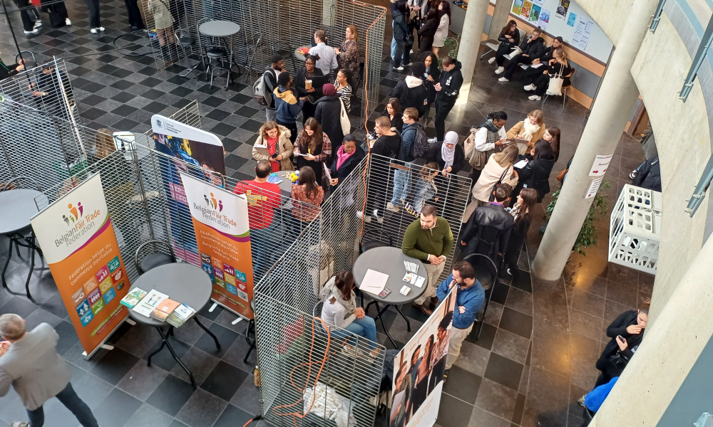 BFTF bewustmaking stand op de HEPL banenbeurs