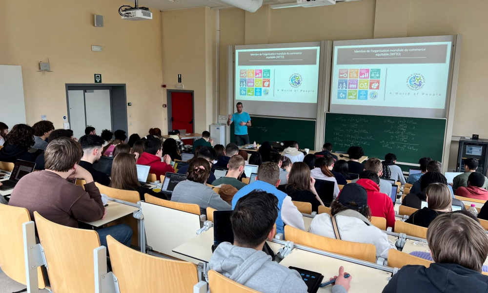 Interventions au cours de "Responsabilité Sociétale des Entreprises" à la Faculté Warocqué - UMons