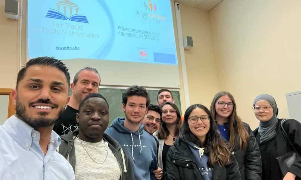 Seminarie voor marketingstudenten in het Helha in La Louvière (24-03-2023)