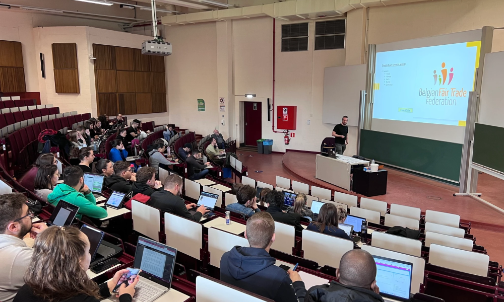 Elecosy presentatie op de UMons Marketing cursus (26/04/2023)