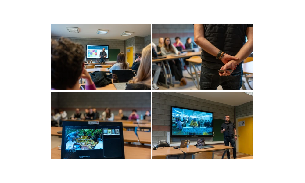 5 presentaties in 2 dagen voor Bachelier Marketingstudenten tijdens de cursus Marketing Durable van de Haute-École Condorcet ! (10 & 12 februari 2025)